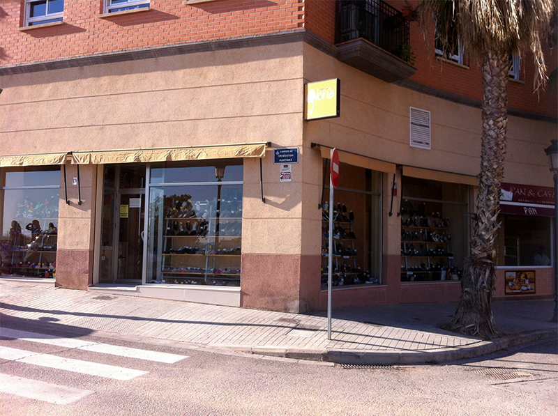 Local actual de Calzados Gloria